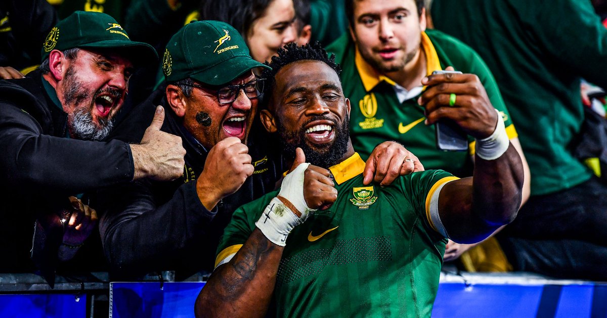 Kolisi: “It will never change who we play for, who we represent” - more here: tinyurl.com/2p8uum2y 💚💛🇿🇦
#Springboks #StrongerTogether #RWC2023