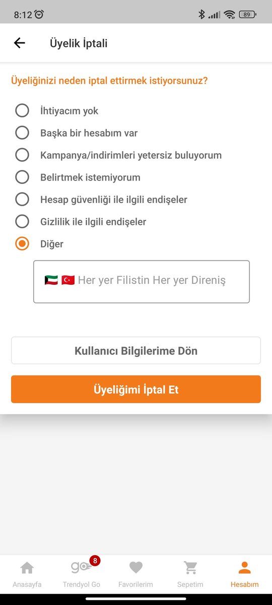 SerdarYlmzz's tweet photo. #Trendyol #TrendyolBoykot @TFF_Org  @Trendyol Süperlig Sponsorluğunu iptal et. @gencliksporbak @tcbestepe https://t.co/ymuQ46eDBU