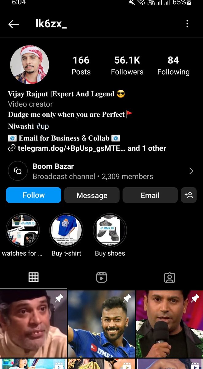 AarinMahala's tweet photo. @Uppolice @dgpup @UPGovt @homeupgov @CMOfficeUP @ChiefSecyUP This man  from up is sharing  nude  videos   of  girls  on telegram   by   telegram  link  in bio  on his instagram page  and  also  spoiling  hate  in society https://t.co/w93FKR2J4A