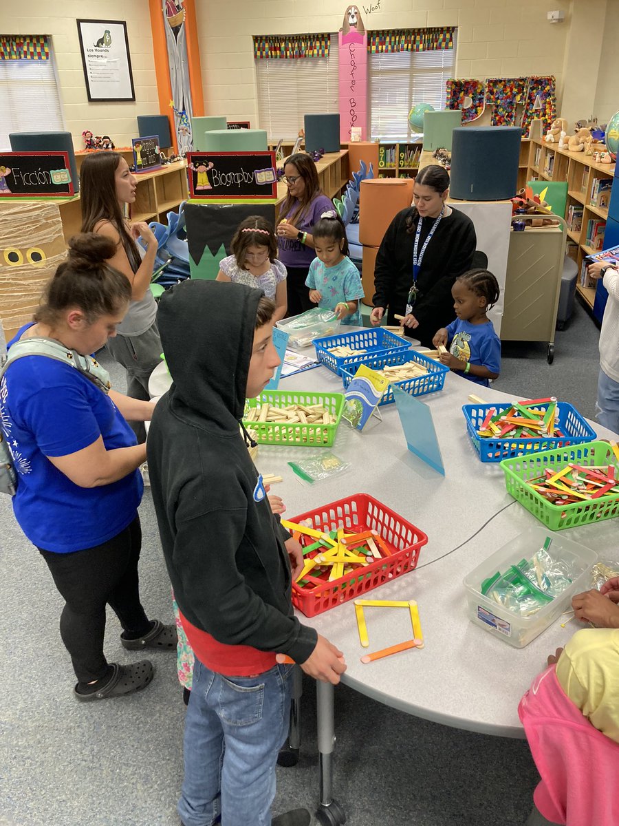 rkdlib's tweet photo. Driggers Library hosted our first Storybook STEM night! Be on the look out for our next one! @NISDDriggers @NISDLib https://t.co/ab8lRf8bcF