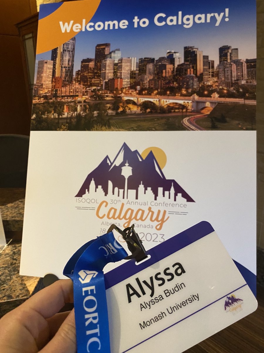 What a great first day of #ISOQOL 2023!! Can’t wait to see what the rest of the week brings!! #HRQoL