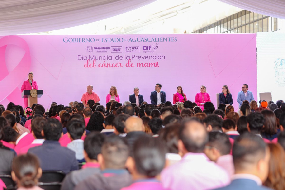DÍA MUNDIAL DE LA PREVENCIÓN DEL CÁNCER DE MAMA

Hoy recordamos la importancia de hacer conciencia y fomentar una detección temprana para la prevención del cáncer de mama. Además, reconocemos a las y los sobrevivientes, los que están en tratamiento y los que han perdido la