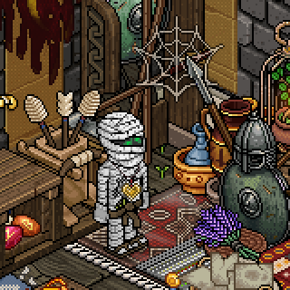 Evento Día de Momias
Keko: Ataw
#Habbo #Habboween #HabboMummyAttack