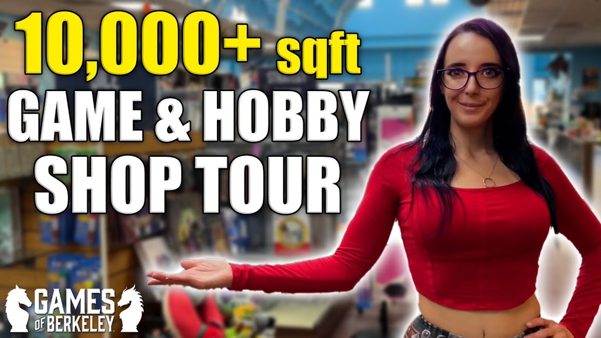 hobby_night's tweet photo. I take you on a tour of a 10,000+ sq ft board game store in the East Bay area π https://t.co/n9ZnFMu647
#NewVideo #NewVideoOut #NewVideoAlert #HobbyNight #shoppingvlog #gamesofberkeley https://t.co/gnd0yP44eO