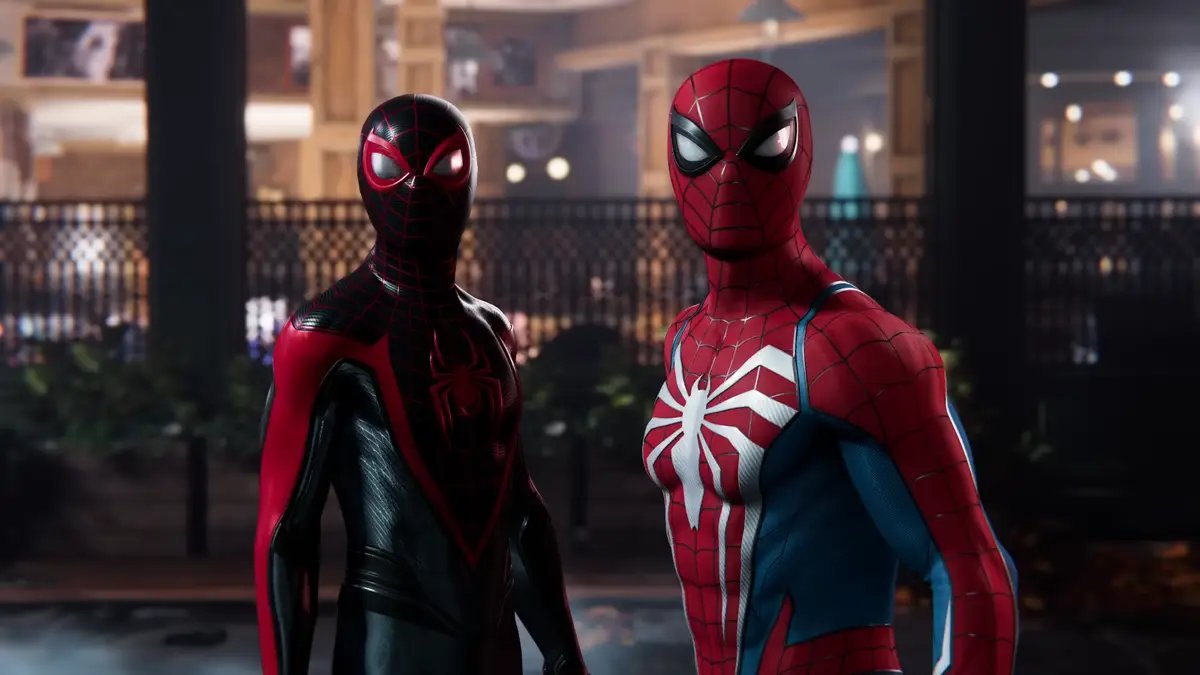 EARTH_1048's tweet photo. After being stuck on this screenshot for 2 years.. Marvel's Spider-Man 2 is AVAILABLE VERY SOON https://t.co/qfpxPfId7c