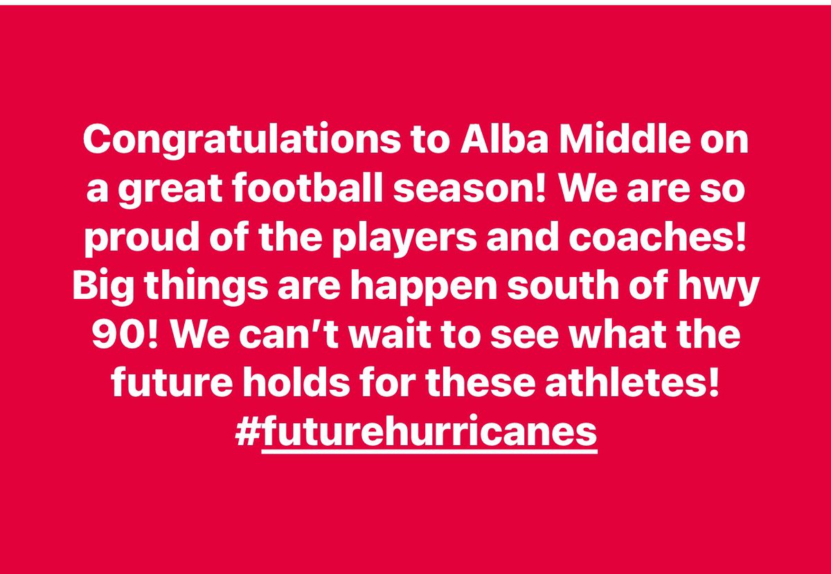 ABHScanes's tweet photo. The Future is Bright! #futurehurricanes @BartSessions @dsprinkmcpss https://t.co/0lXTQwlY75