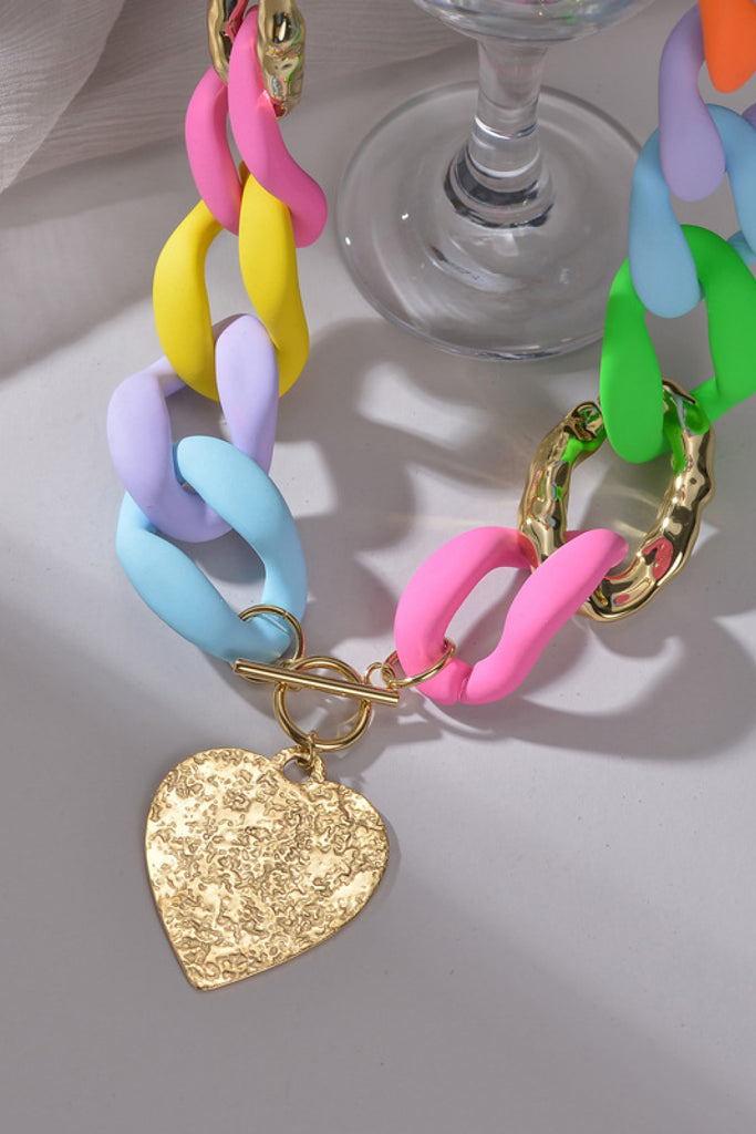 WelcomehomeW's tweet photo. Give Love To You &amp; All
Check out this product Multicolored Stainless Steel Heart Pendant Necklace  
by Welcome Home starting at $19.00. 
Shop now 👉👉 https://t.co/LInzsdqiAk
#New #Shopping #Welcomehome_wh #Trending #NeverForget #Top https://t.co/K8WR9VWh37