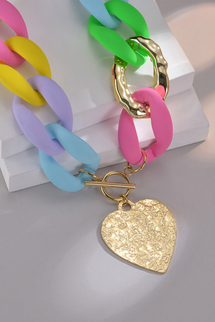 WelcomehomeW's tweet photo. Give Love To You &amp; All
Check out this product Multicolored Stainless Steel Heart Pendant Necklace  
by Welcome Home starting at $19.00. 
Shop now 👉👉 https://t.co/LInzsdqiAk
#New #Shopping #Welcomehome_wh #Trending #NeverForget #Top https://t.co/K8WR9VWh37