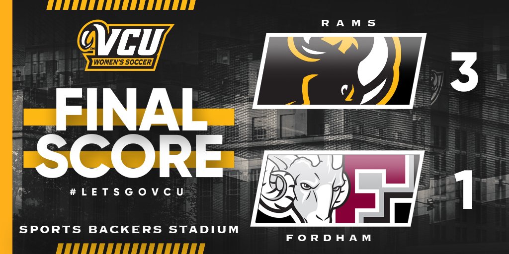 Big W tonight at Sports Backers!
⚽️ Bulatovic 6' 
⚽️ Cahall 19'
⚽️ Cahall  24'

#LetsGoVCU