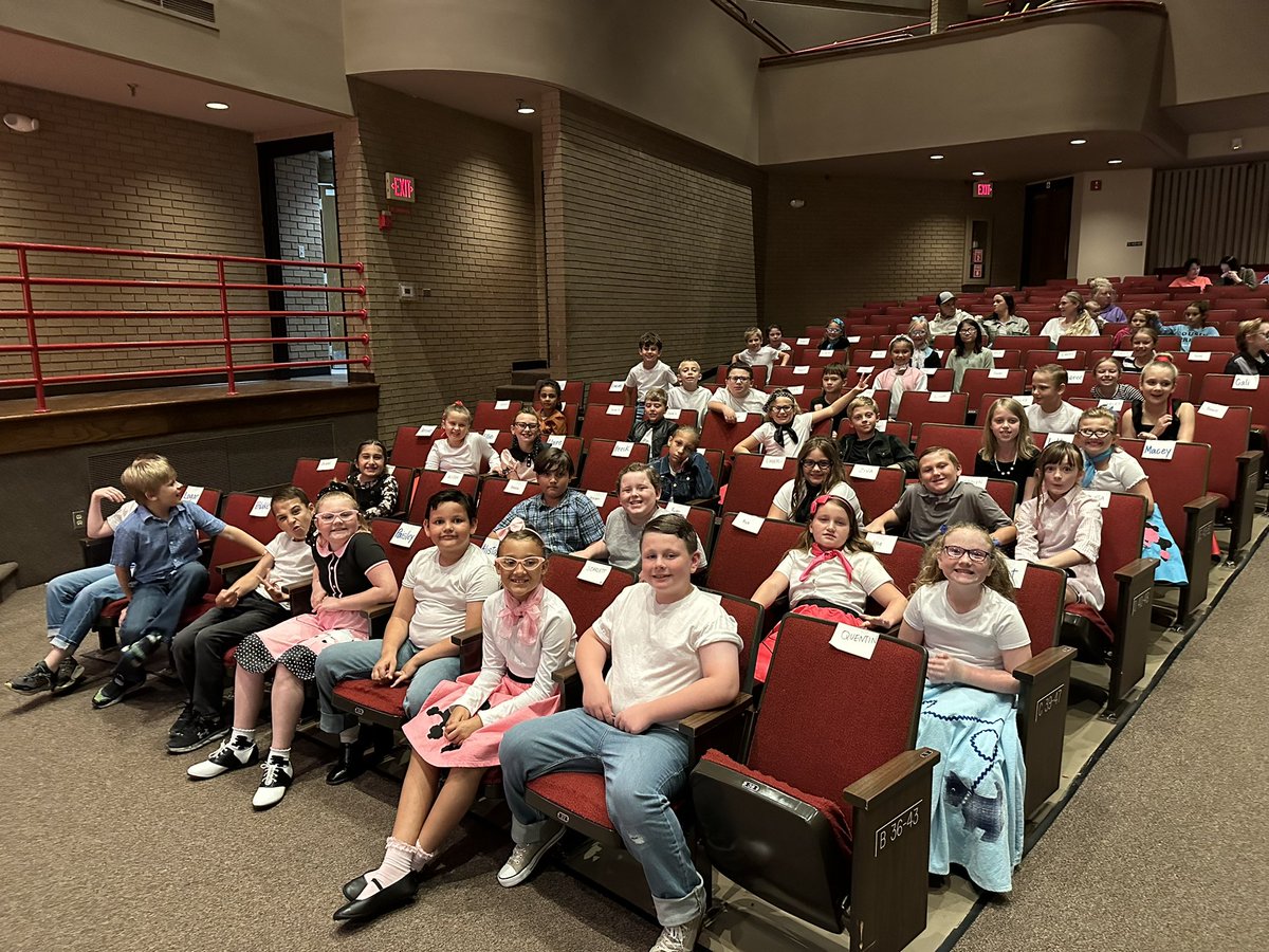 The 3rd &amp; 4th grade students put on a great performance tonight! Thank you Mrs. Jean for all of your time you dedicated to this wonderful performance 🎼🎶🎵🎤