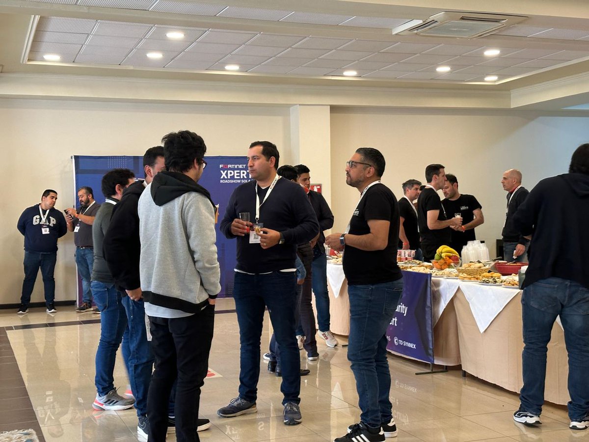 ¡Así vivimos el segundo día de #FortinetXPERTS23!

En medio de sesiones de aprendizaje y networking, los asistentes lograron compartir mejores prácticas, qué problemas están enfrentando y cómo solucionarlos.

¡No te pierdas lo que está por venir! 👉 ftnt.net/6019uwgpH