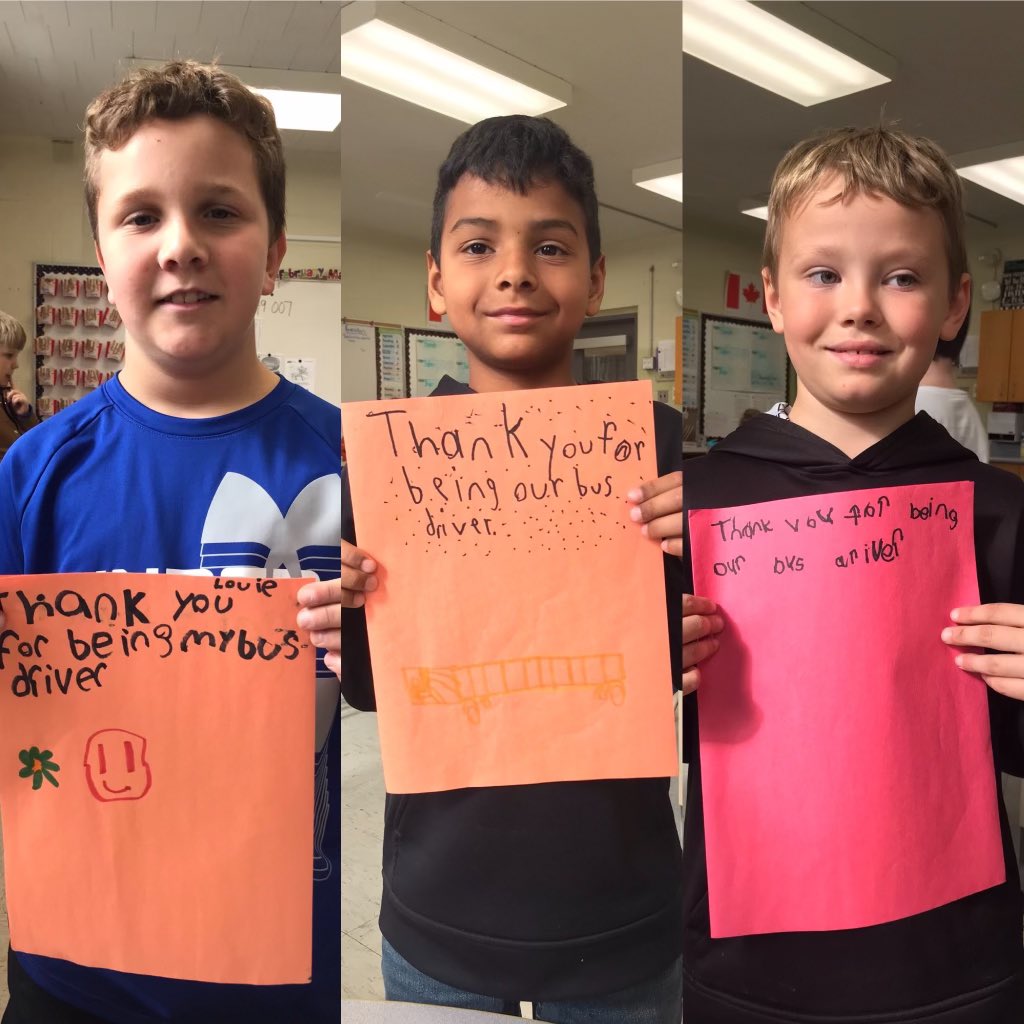 Very grateful for our amazing bus 🚌 drivers who keep our students safe daily! Thank you for all you do! <a href="/Thompson_Creek/">Thompson_Creek</a> <a href="/STSBHN/">STSBHN</a> <a href="/GEDSB/">Grand Erie District School Board</a>