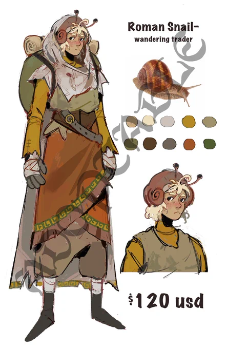 Finally done with these two bug lad adopts! Payment thru PayPal as always, dm me if you want to claim! #adoptables #oc