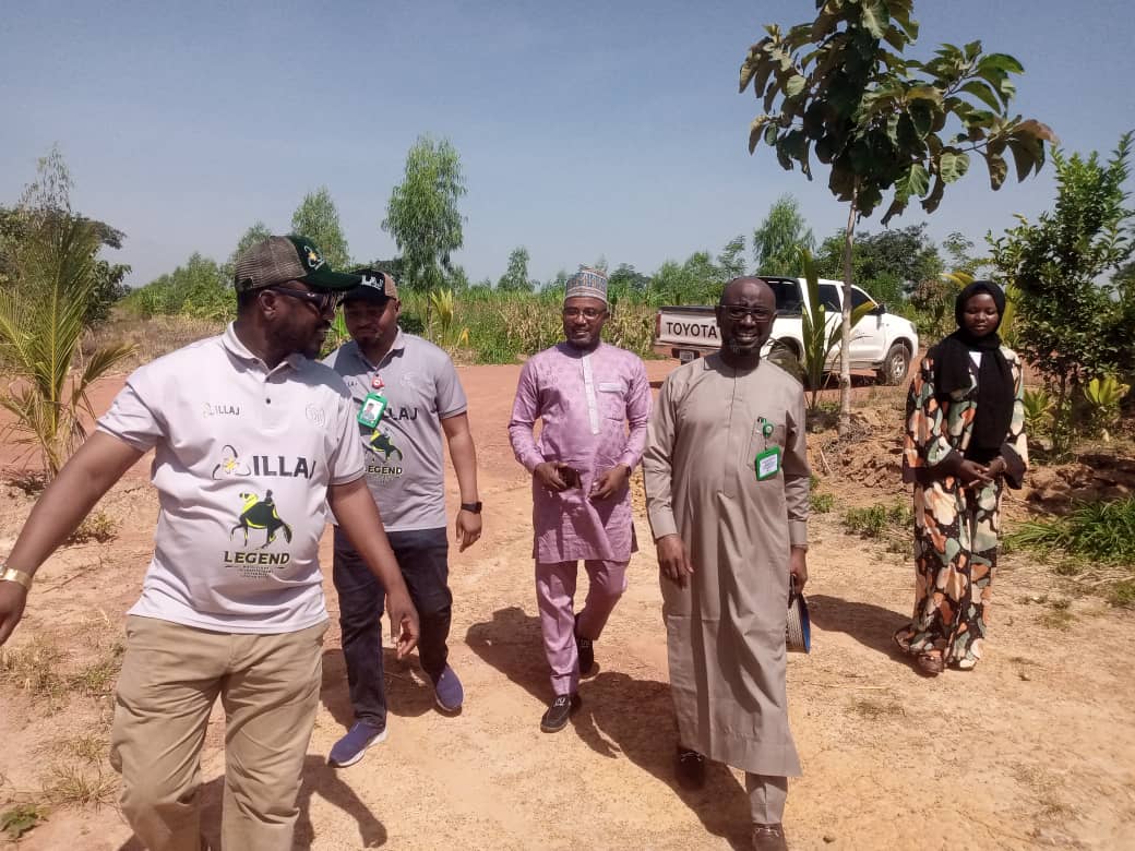KadunaMOAgric's tweet photo. The Commissioner, @dabomuri was the Guest of Honour at ILLAJ Integrated Farms Ltd located at Birnin Yero along Mararaban Jos Road as the Company launched its combine harvester and special field tour of its Agroforestry. https://t.co/81PaHsCR0Y