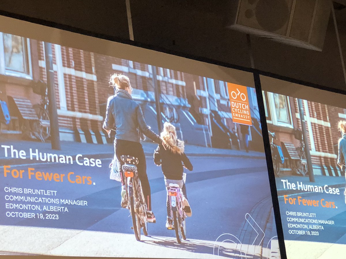 Listening to Chris from the <a href="/Cycling_Embassy/">Dutch Cycling Embassy</a> at UofA.   #cycling #safepassing #activetransportation. Thanks <a href="/michaeljanz/">Michael Janz</a> for the invite