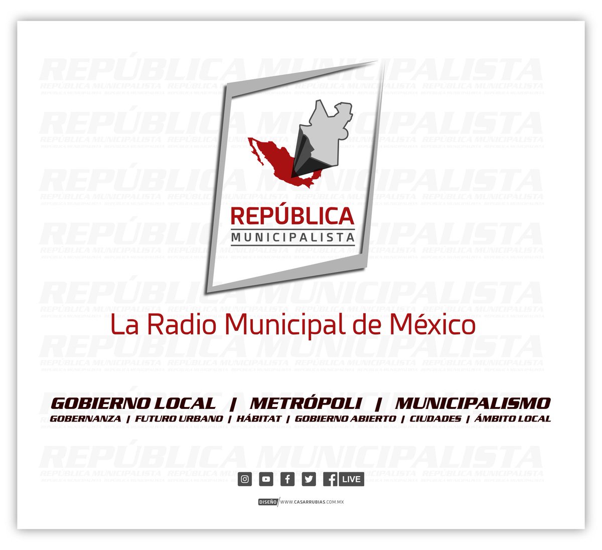RepMunicipal's tweet photo. 📆 Acompáñanos en #RepúblicaMunicipalista a las 20:00 hrs. (CDMX), somos la Radio Municipal de México.
▫️
#GobiernoLocal #Municipalismo #Tonanitla #LaRadioMunicipalDeMéxico https://t.co/MZEZuNrwNn