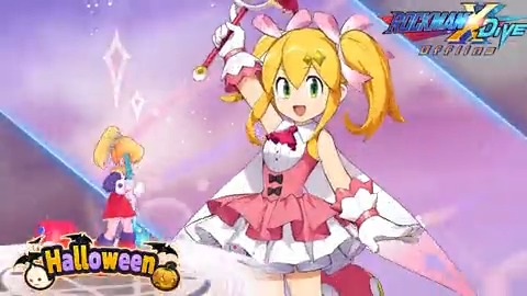 ロックマンX DiVE オフライン』ハロウィンキャラ紹介】 「寵夜のロール