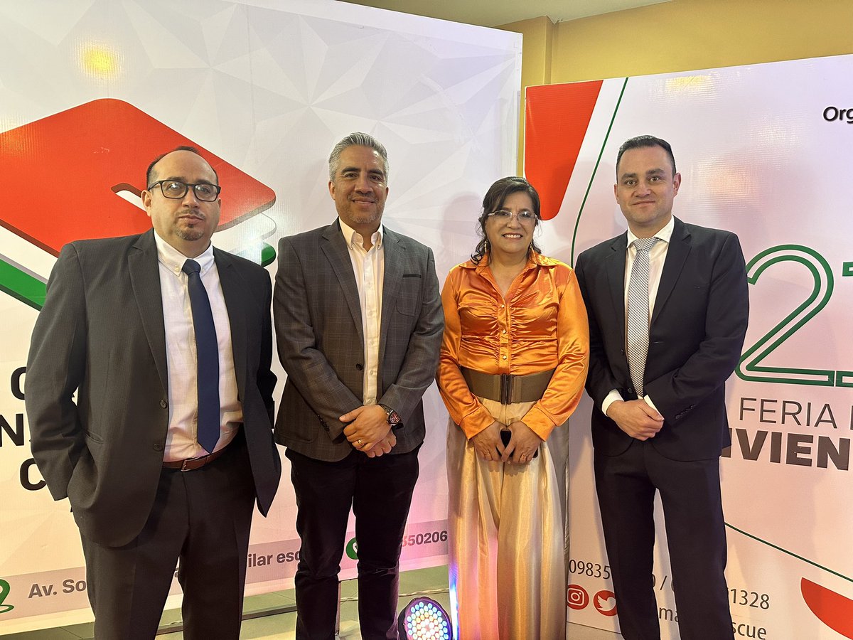 Felicitamos a la <a href="/camaraconscue/">Cámara Construcción Cuenca</a> y a su Presidenta, la Arq. María Cristina García  <a href="/ArqMCGarciaM/">CRISTINA GARCIA</a>, por esta nueva edición de la #FeriadelaConstrucción ¡Una iniciativa que impulsa el crecimiento del sector! 👏🏽👏🏽👏🏽 <a href="/LuisEnr73388582/">Luis Enrique Martínez</a> <a href="/juanferaba/">Juan Fernando Abad</a>