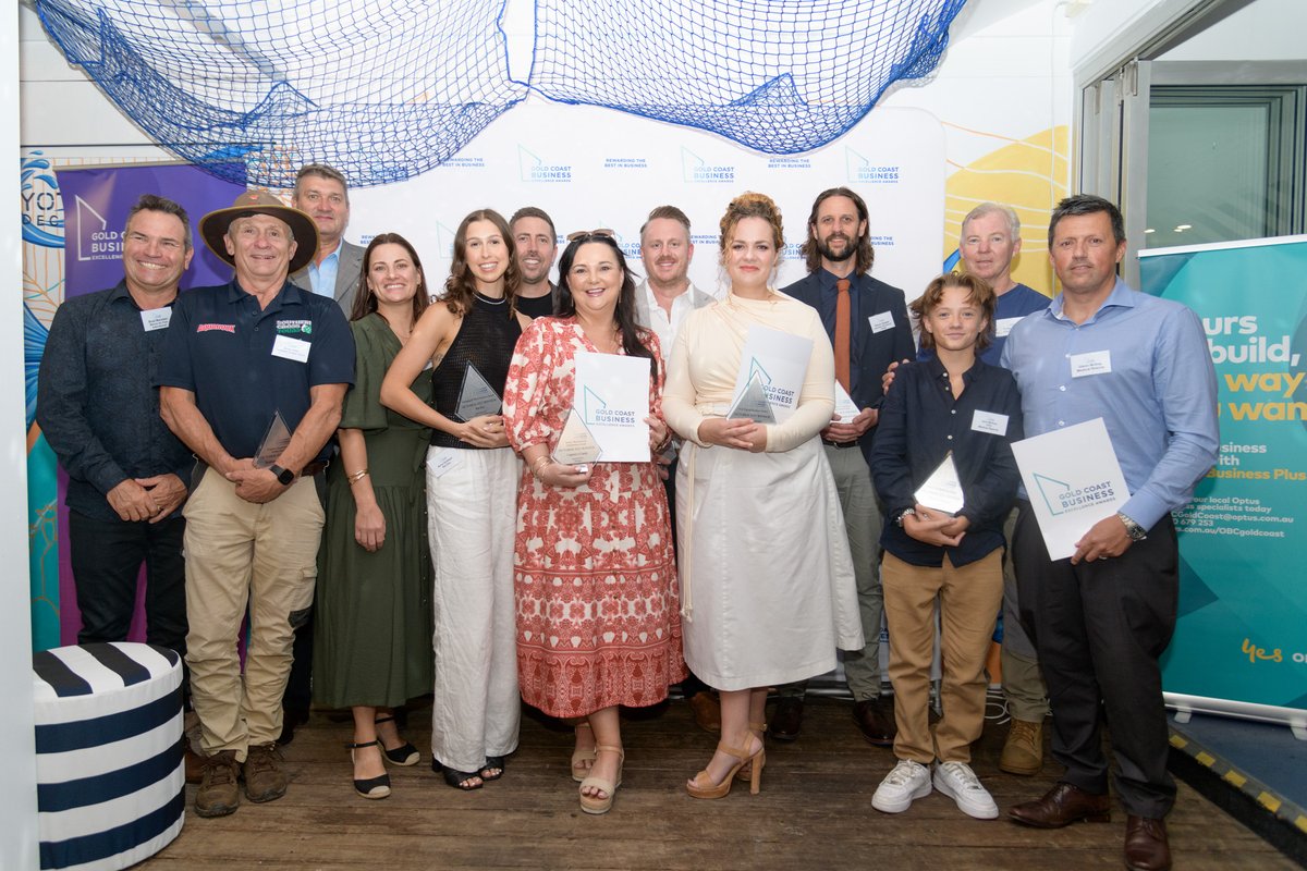 Last night, our October 2023 Winners were awarded and recognised for their achievements.

Thank you Optus Business Centre Gold Coast for hosting us at YOT Deck.

Congratulations October 2023 Winners!

#goldcostwinners
#goldcoastbusinesses