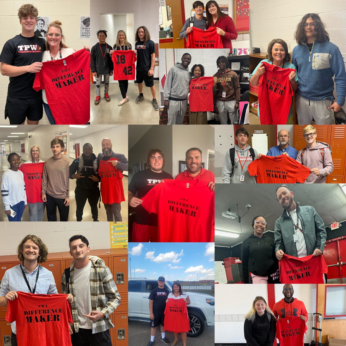 CardinalcrewB's tweet image. Some of 🅱️righton High 2023 Difference Maker’s