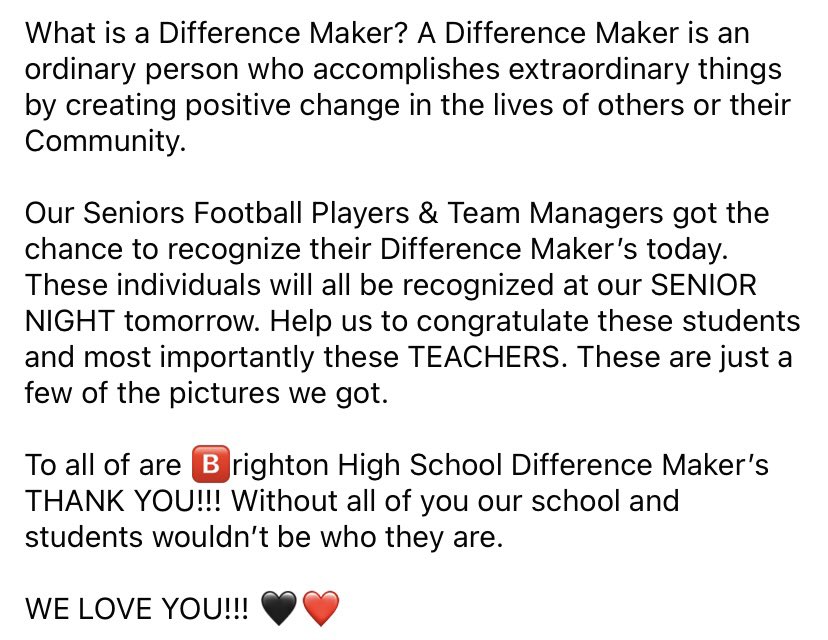 CardinalcrewB's tweet image. Some of 🅱️righton High 2023 Difference Maker’s