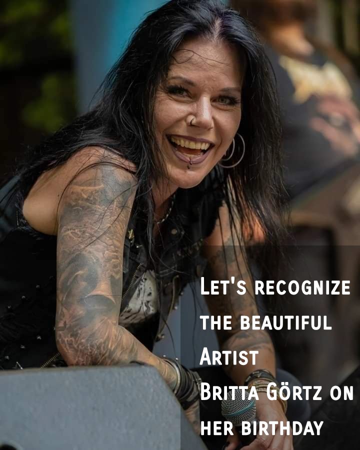 DEGGIAL15's tweet photo. Happy Birthday! @britta.goertz.official 🌹 May you live this date with great joy and have a life full of happiness.
#brittagoertz #brittagörtz #hiraes #metalgoddesses
#metalsinger
#singing #vocalist
#metalgoddesses #screamer #singersofinstagram https://t.co/w7uIZZ1sac