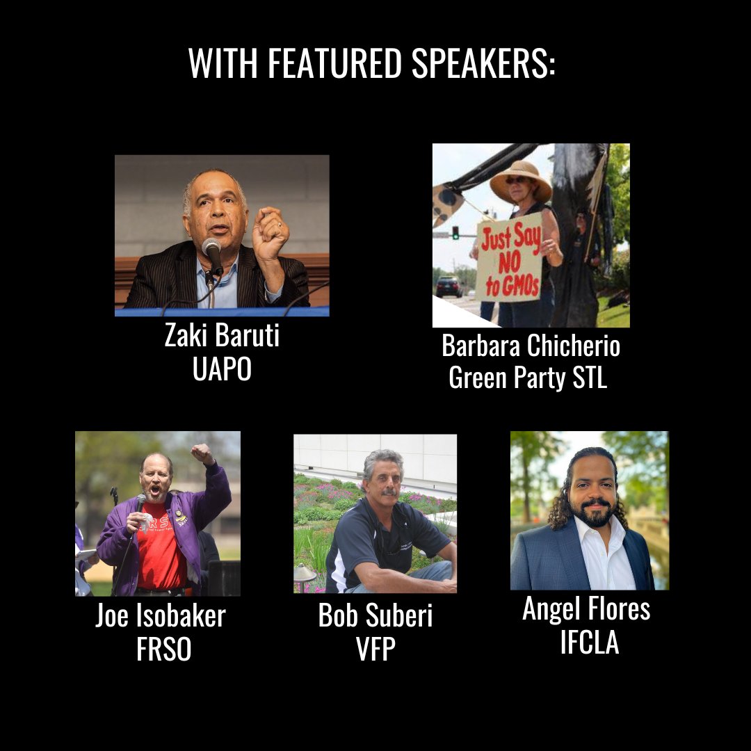 UhuruSolidarity's tweet image. MARCH FOR REPARATIONS TO AFRICAN PEOPLE!
VICTORY TO PALESTINE!
THIS SATURDAY, OCT. 21, 2023 ST. LOUIS, MO!
The #MarchForReparations will feature powerful speakers including 
The Uhuru 3:
APSP Chairman Omali Yeshitela
APSC Chairwoman Penny Hess
USM Chair Jesse Nevel, and more!