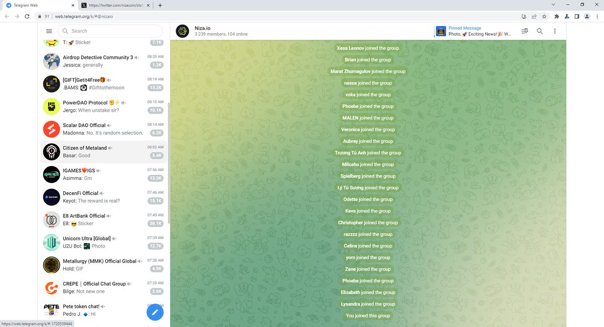 BristoweElse's tweet photo. @nizacoin LBank
0x9569211Bea299c8b6D80848Def928BC2d60dE6Cd https://t.co/arCMTXvK9M