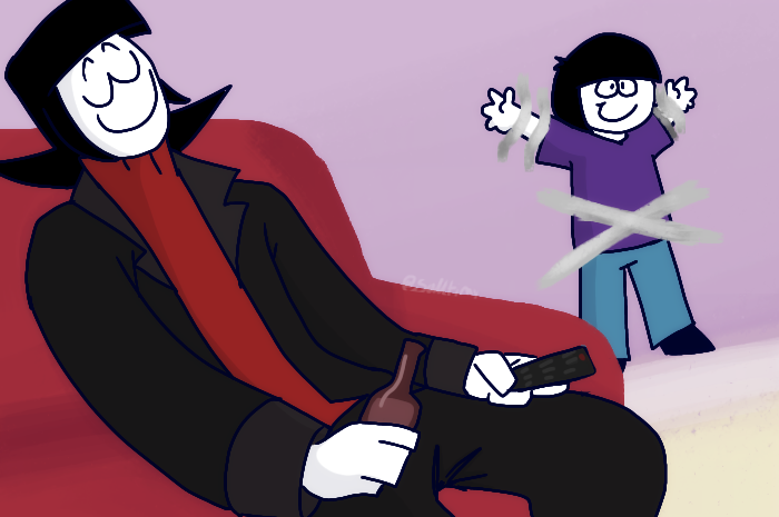 skoooce's tweet photo. Father and son bonding 

#spookymonth #spookymonthfanart #fanart https://t.co/2NxJE8GJbi