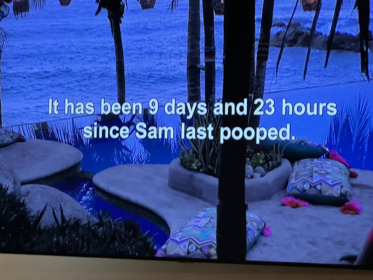 steal_ya_4_asec's tweet image. This end of documentary-style intro for #poopgate is wild 

#bachelorinparadise #bip
