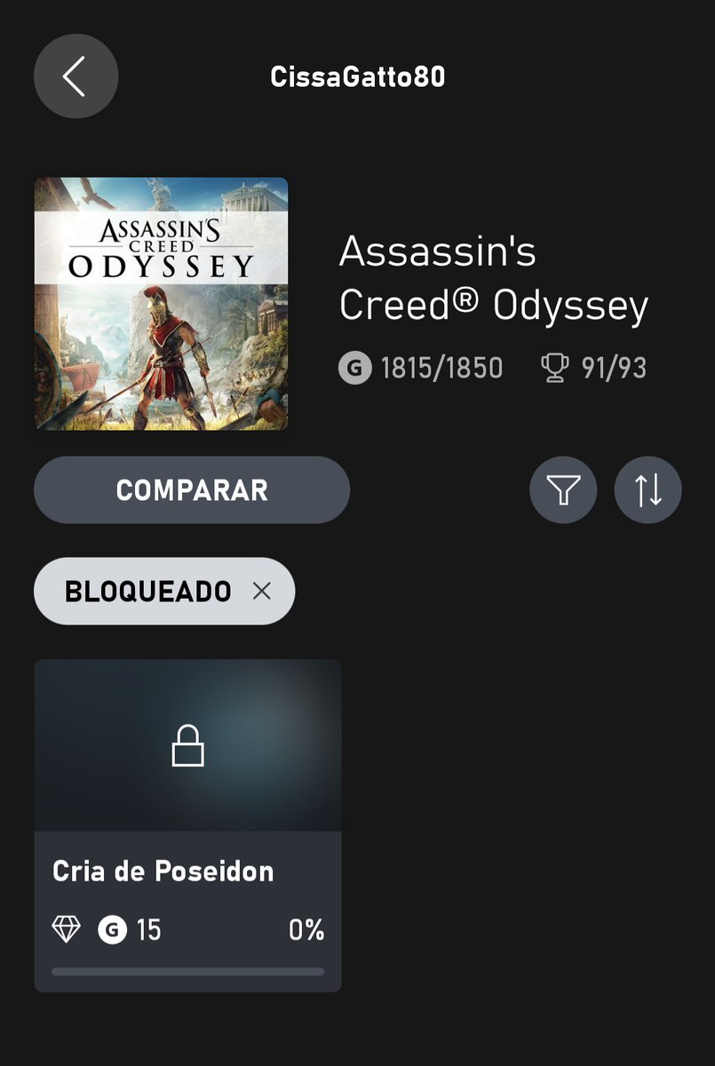 CissaGattoGamer's tweet photo. Um trofeuzinho pra platinar! #AssassinsCreed https://t.co/jXfZRhXAzp