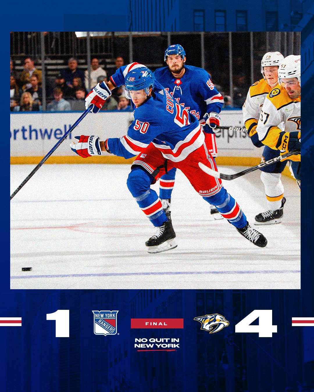 Official New York Rangers Website