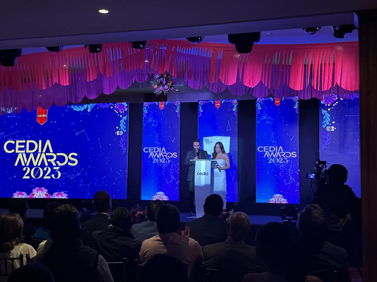 CEDIAec's tweet photo. 🎉INICIAMOS!!! 

Los premios más importantes de la Academia han empezado.
Sigue el minuto a minuto de los #CediaAwards2023 https://t.co/IZYABAKfg2