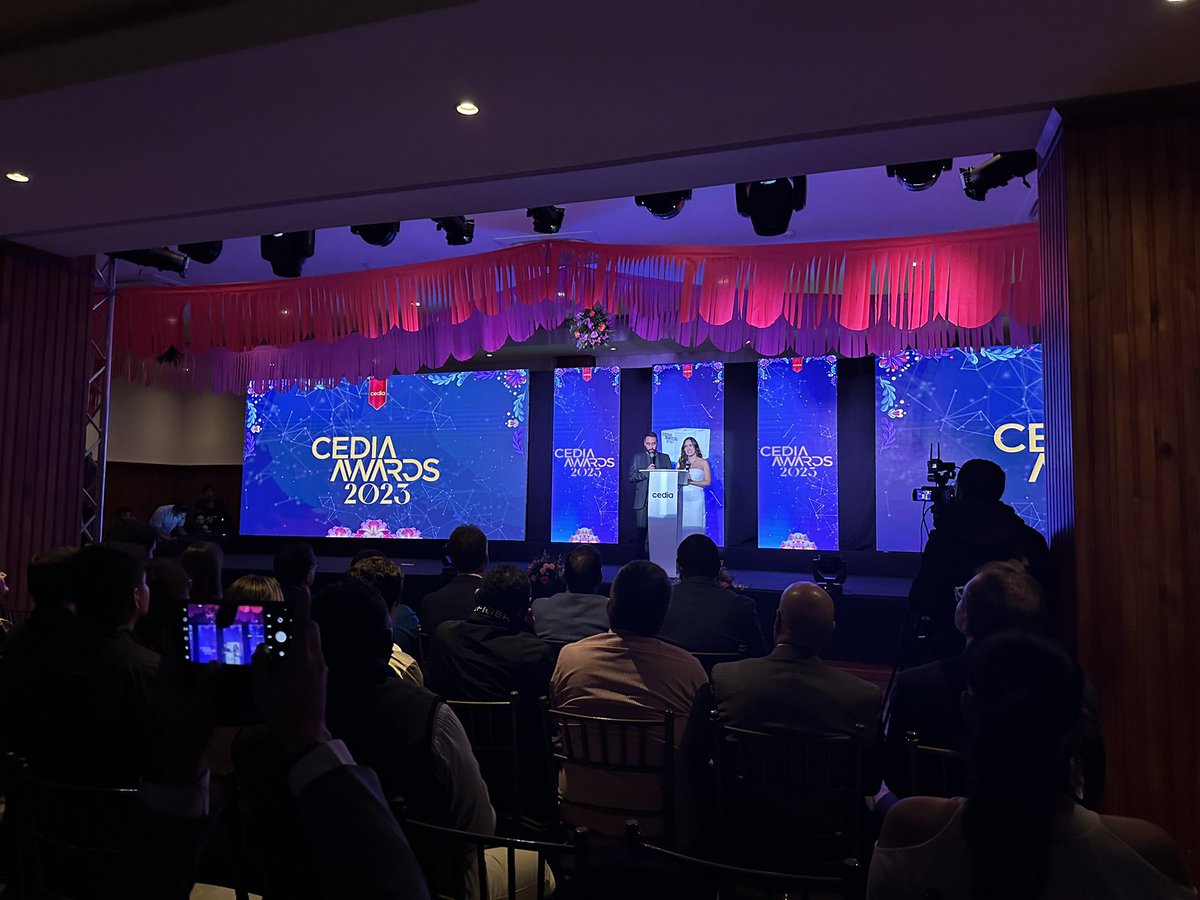 CEDIAec's tweet photo. 🎉INICIAMOS!!! 

Los premios más importantes de la Academia han empezado.
Sigue el minuto a minuto de los #CediaAwards2023 https://t.co/IZYABAKfg2