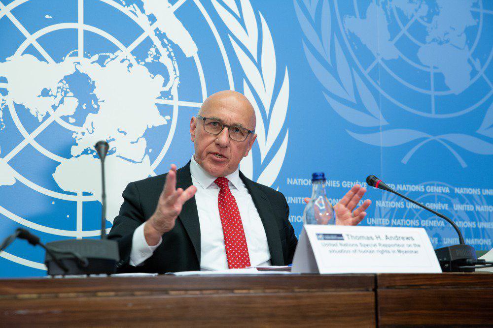 MoeSatKhinn's tweet photo. UN Special Rapporteur on the situation of human rights in Myanmar, Mr. Thomas H. Andrews report to the Security General on A/78/527 of sexual violence against women and children by Ethic resistance organisations, People's Defense Forces PDF of the NUG. #rejectNUG #rejectPDF https://t.co/j1KK1I3m2Q