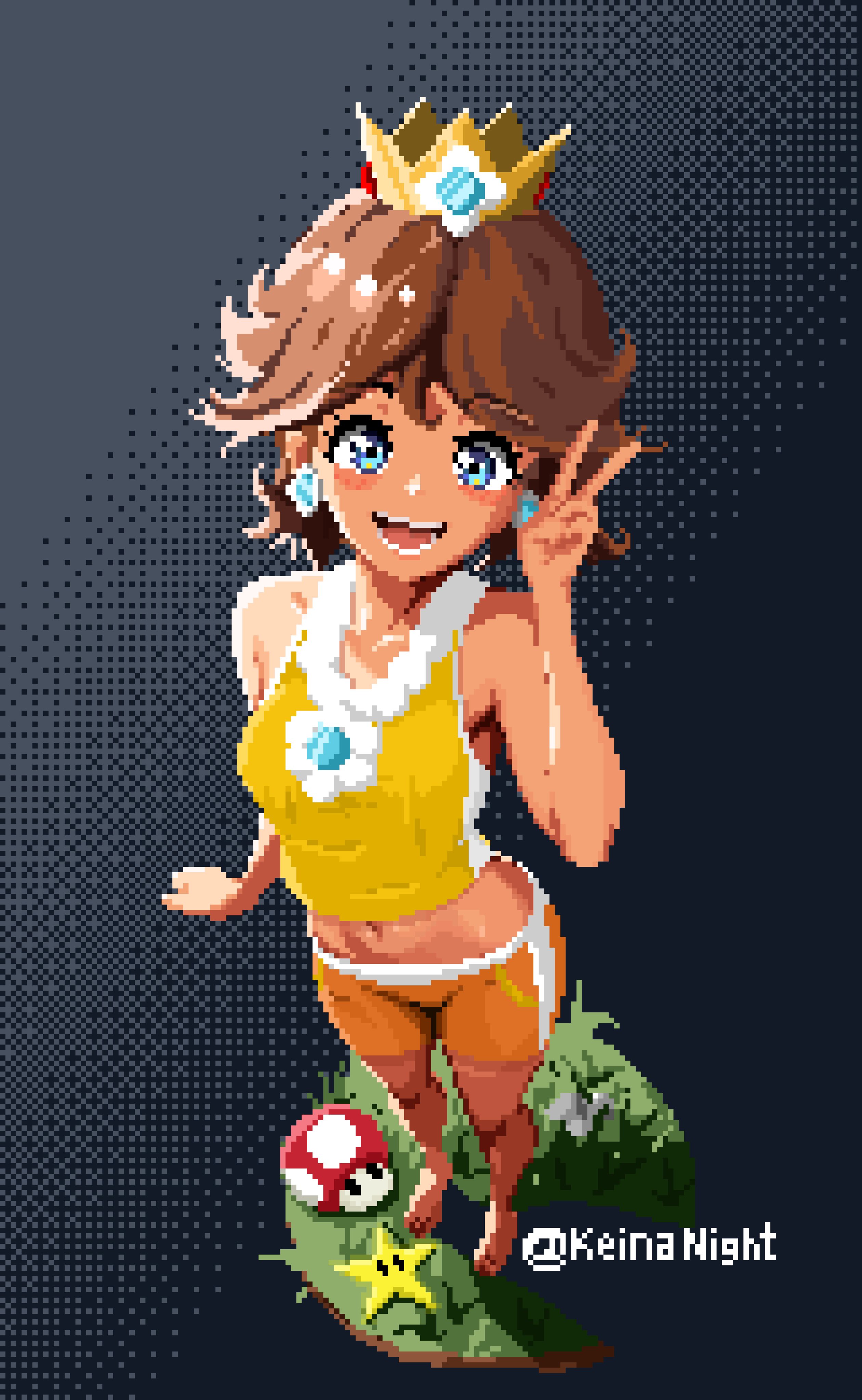 Pata pata pixel art animation by me (for daily pixel art twitter with the  theme splash) : r/HitoriBocchiOfficial