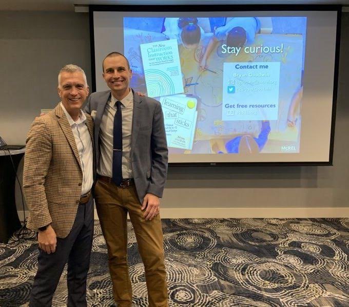 RobMeyerIII's tweet photo. Thanks to @bryanrgoodwin for facilitating learning at the @WisconsinASCD Fall Conference. Stay curious! https://t.co/mwPsKucFQn