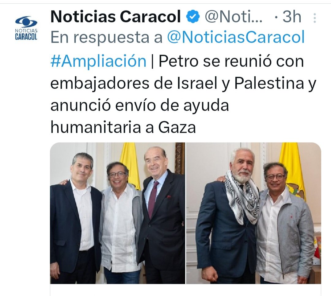 flamihup's tweet photo. Con esta foto los Uribistas deben estar de infarto; el presidente Petro se reuniΓ³ con los embajadores de Israel y Palestina
#Petroesunsuperheroe #Petroman https://t.co/SQGc7W2iW1