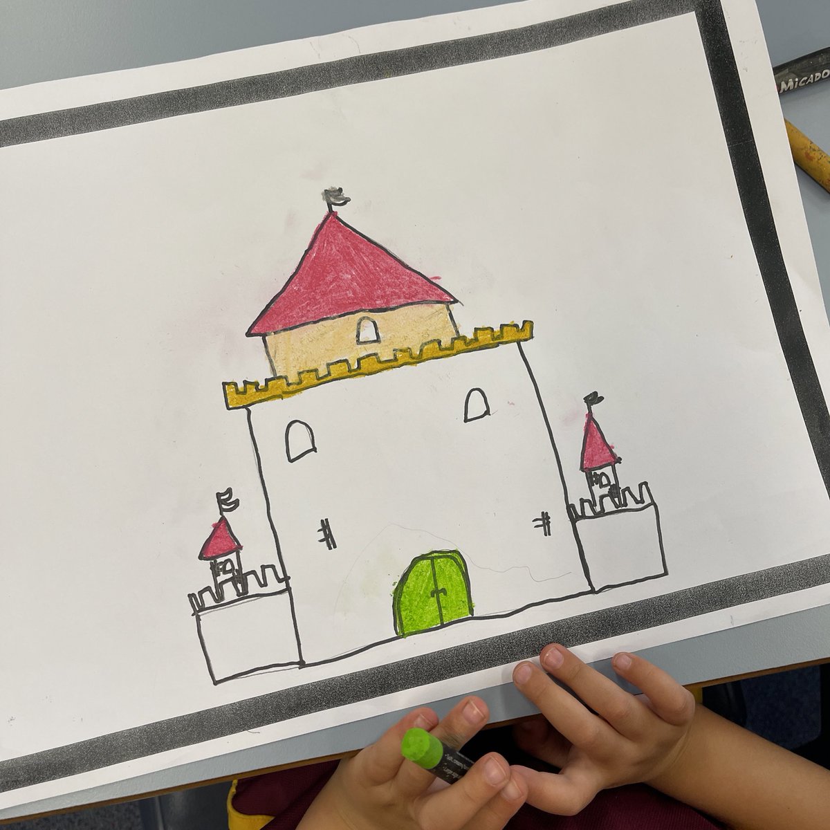 Prepping for next weeks lesson on settings 🏰🥰 #kindyrocks