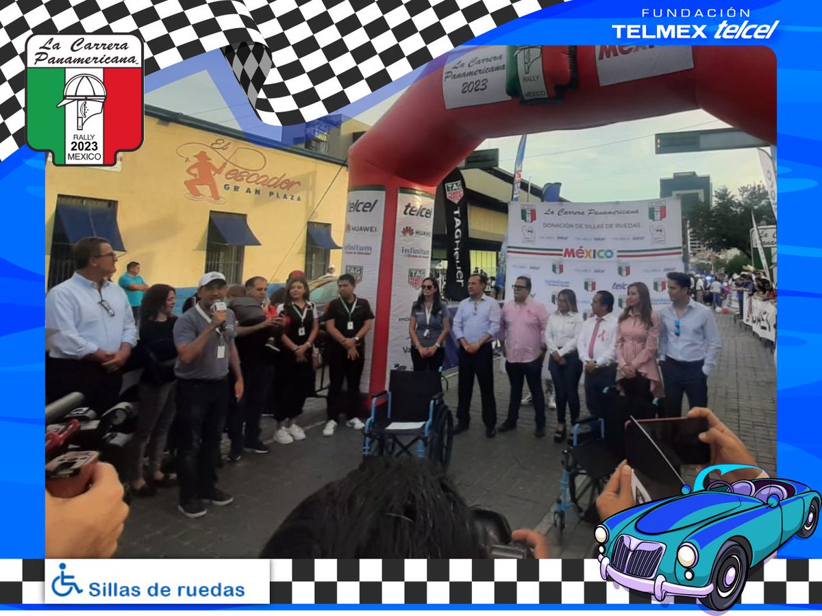 ✨Mejorar la calidad de vida de los mexicanos, es parte de nuestra misión✨

En #Monterrey, durante el marco de la <a href="/panaoficial/">La Carrera Panamericana</a> y acompañados del <a href="/DIFNuevoLeon/">DIFNuevoLeónOficial</a>, realizamos la entrega de nuestras #SillasDeTuedas a las personas que más lo necesitan. 🚗🏁🦽🇲🇽😉
