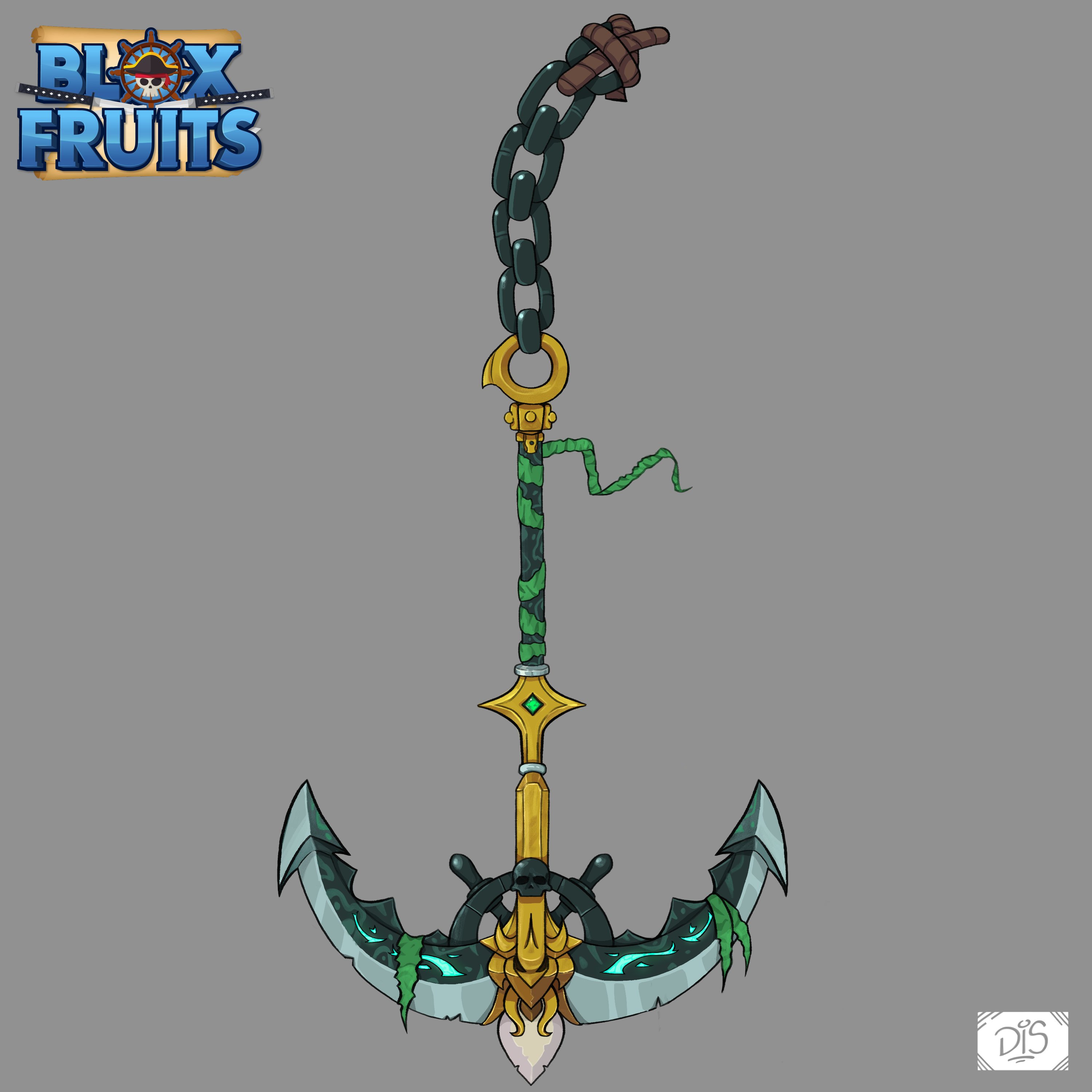 Dis🎩 on X: Some of the weapon designs I did for update 20 of @BloxFruits  . It's a pleasure to be working with this game and your team, I'm very  happy 🥹🩷