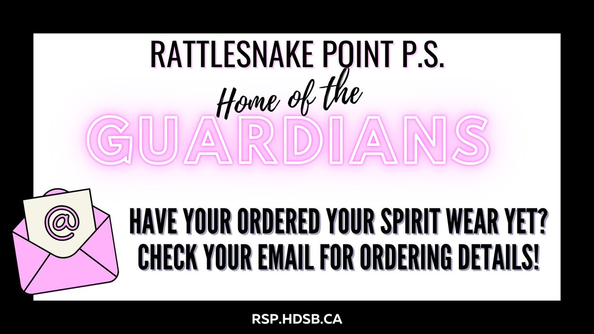 #RSPGuardian Spirit Wear is Ready to Order!  Be sure to get yours before October 31st! #spiritwear