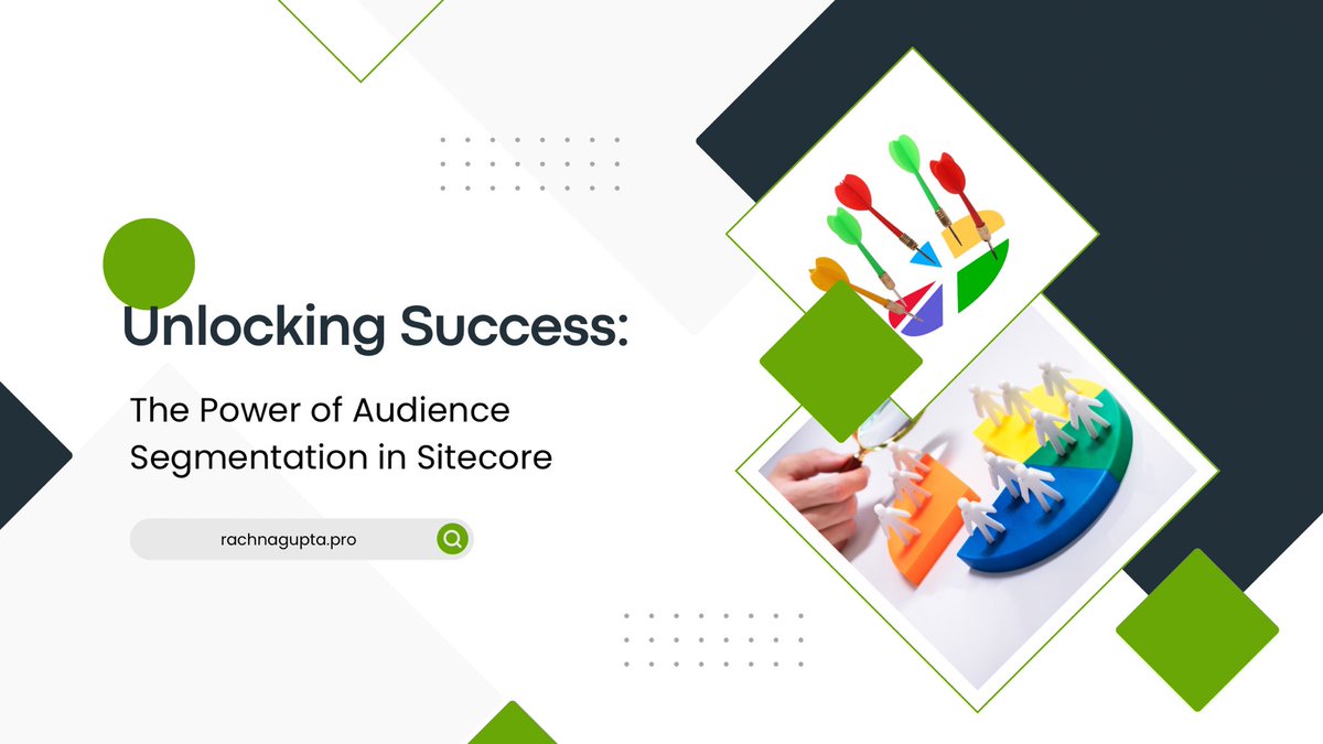 Dive into the world of audience segmentation and learn how to create content that truly resonates with your target audience.

rachnagupta.pro/unlocking-succ…
#AudienceSegmentation #Sitecore #DigitalMarketing
#Personalization <a href="/Sitecore/">Sitecore</a>