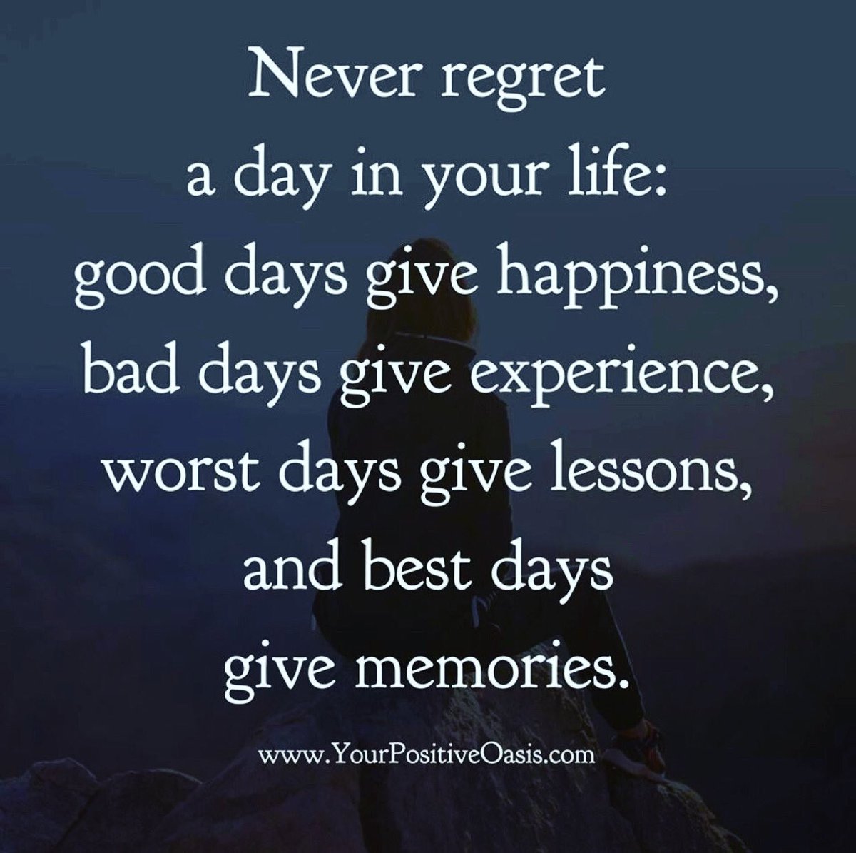 Never regret a day in your life! #inspiration #entrepreneurship #businesslife #ceomindset #motivationalquotes #motivation #businesswoman #businessprofessional #positiveoutlook #positivethinking