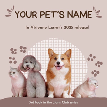 Would you like to name a pet in my next book? Have your name in the acknowledgements? Receive a signed copy? That prize and many, many more are up for bid at the Buns &amp; Roses Silent Auction. Join me in supporting Richardson Adult Literacy Center!! 
one.bidpal.net/br2023/browse/…