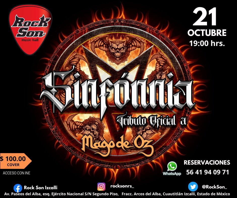 Nos vemos este fin de semana en Rock Son Izcalli 

Te esperamos!
