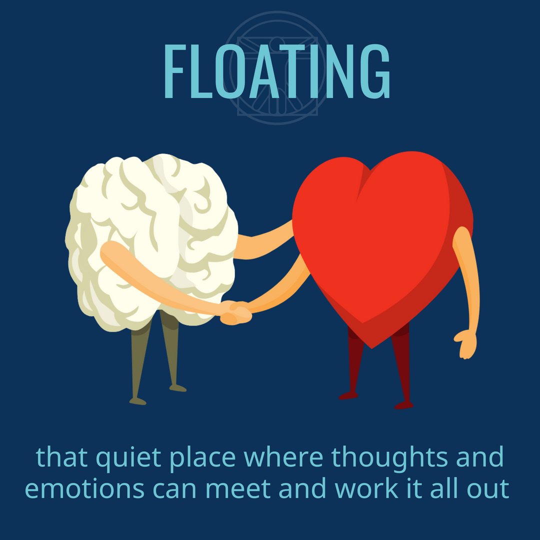 FloatResearch's tweet image. In the busy-ness of daily life, it can be hard to find time to reflect on how you're feeling, but with no other distractions you can safely process what's happening in your mind when you float. 

#FloatingIsMedicine #WhyWeFloat #MentalHealth #FloatResearch #FloatingIsMedicine