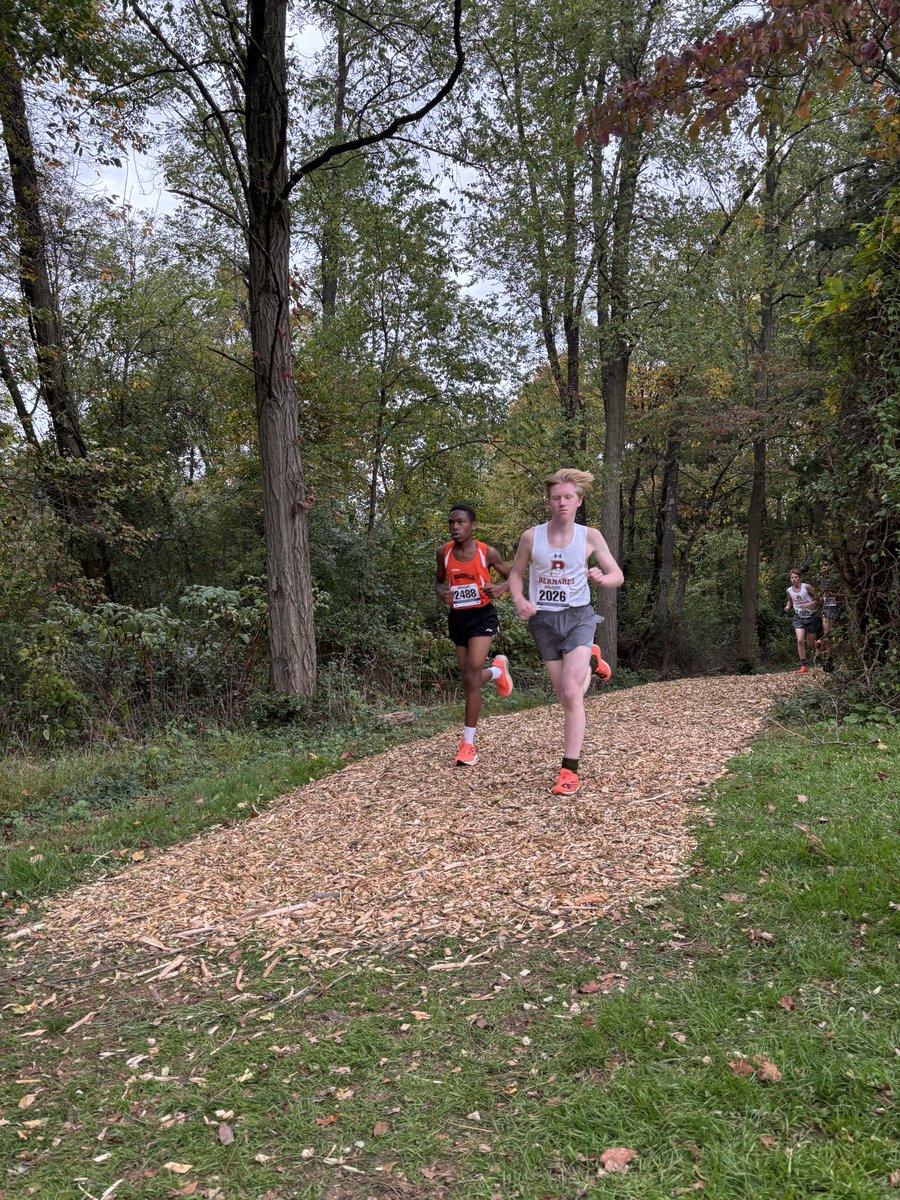 villeboys_xc's tweet photo. Finally our freshmen boys who grinded out a great race in a tough field. Awesome performance and improvement throughout the year!@KafeTheCoach @SHSMrWilliamson @VillePioneers @VillePioneers https://t.co/B17FHVO7zQ
