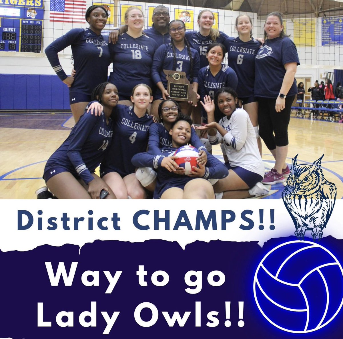 PHLATHLETICS's tweet image. Congratulations to @CsmbAthletics for winning the Class 2:District 4 🏐 Championship and @clydecmillerCA on their 2nd place finish in the Class 3: District 4 🏐 Championship match. #weCHOOSESLPS @SLPS_INFO @SLPS_SUPT