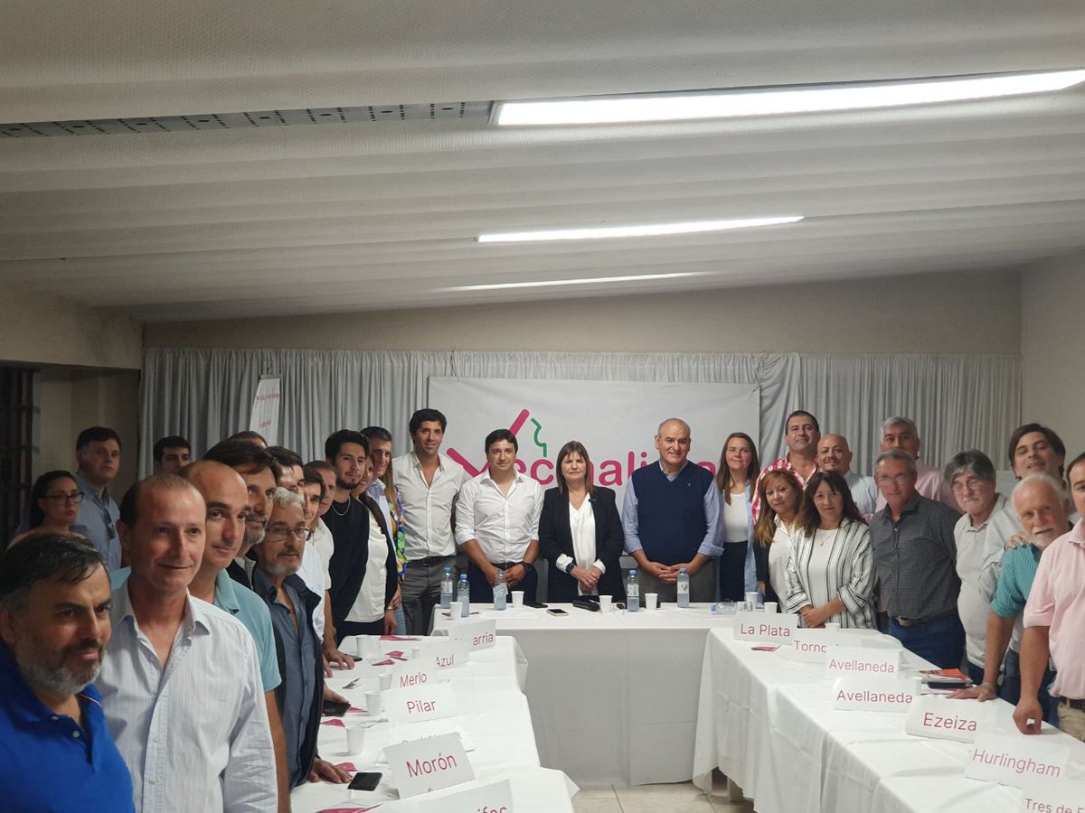 Este domingo 22, el #Vecinalismo de la provincia de Buenos Aires va con ELLA! 💪🇦🇷🦆

Vamos con boleta completa 🗳

Vamos con <a href="/PatoBullrich/">Patricia Bullrich</a> PRESIDENTA y con <a href="/Nestorgrindetti/">Néstor Grindetti</a> GOBERNADOR